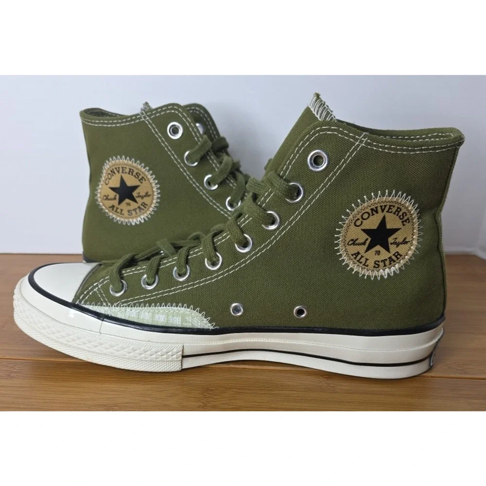 Converse Chuck 70 High Crafted Ollie Patch Vitality Green SneakersUnisex A04499C